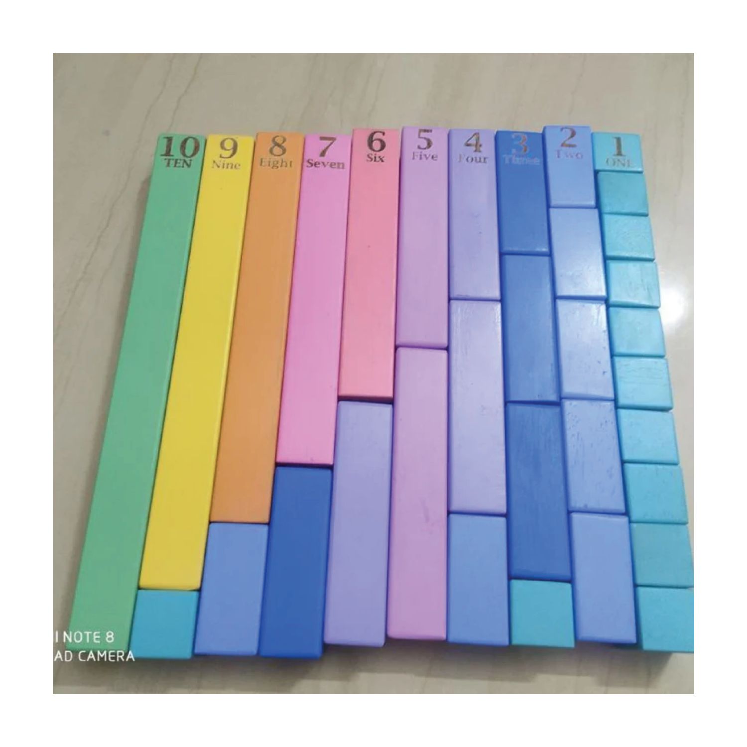 Woodbee Toys Math Rod