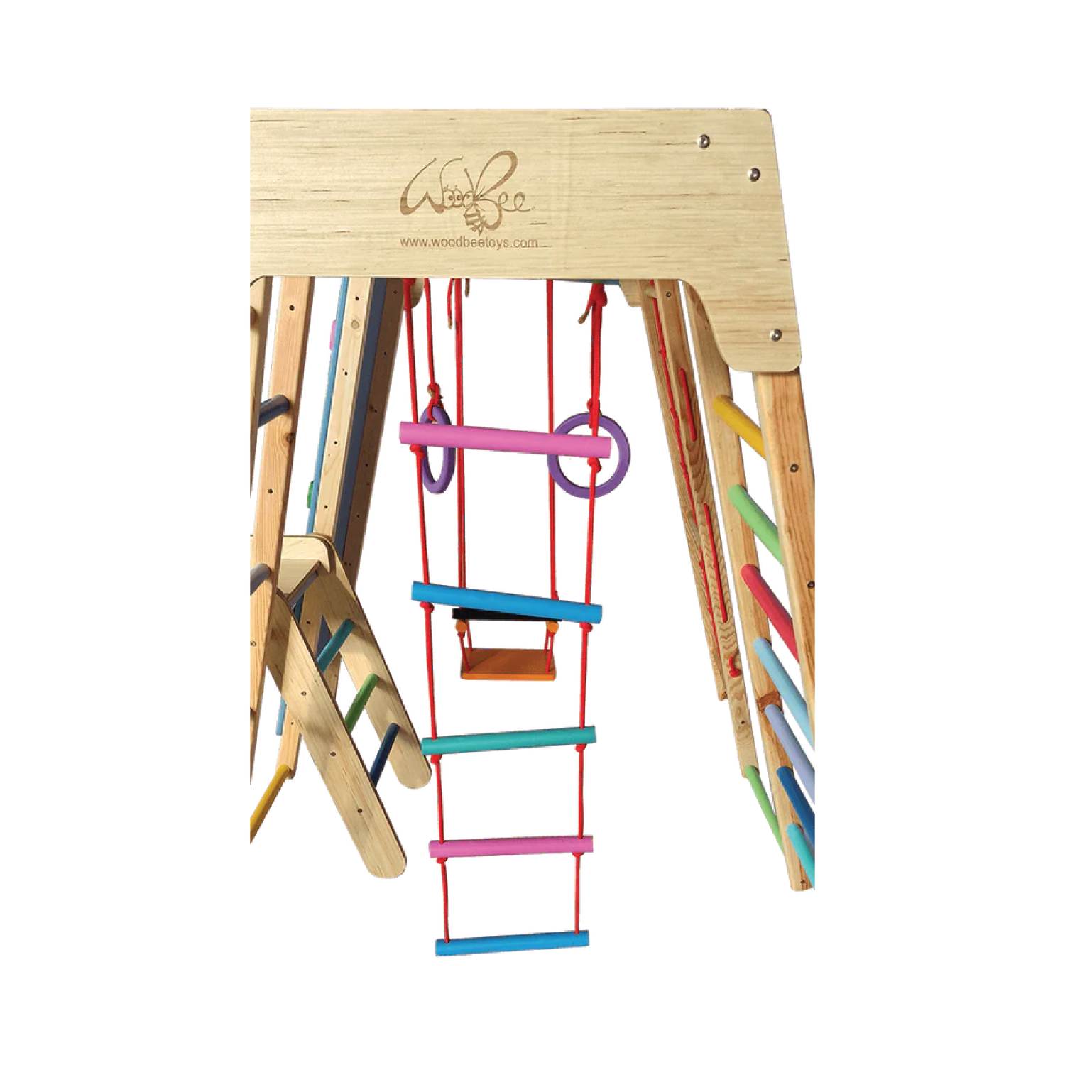 Woodbee Toys 9-in-1 Jungle Gym Jumbo