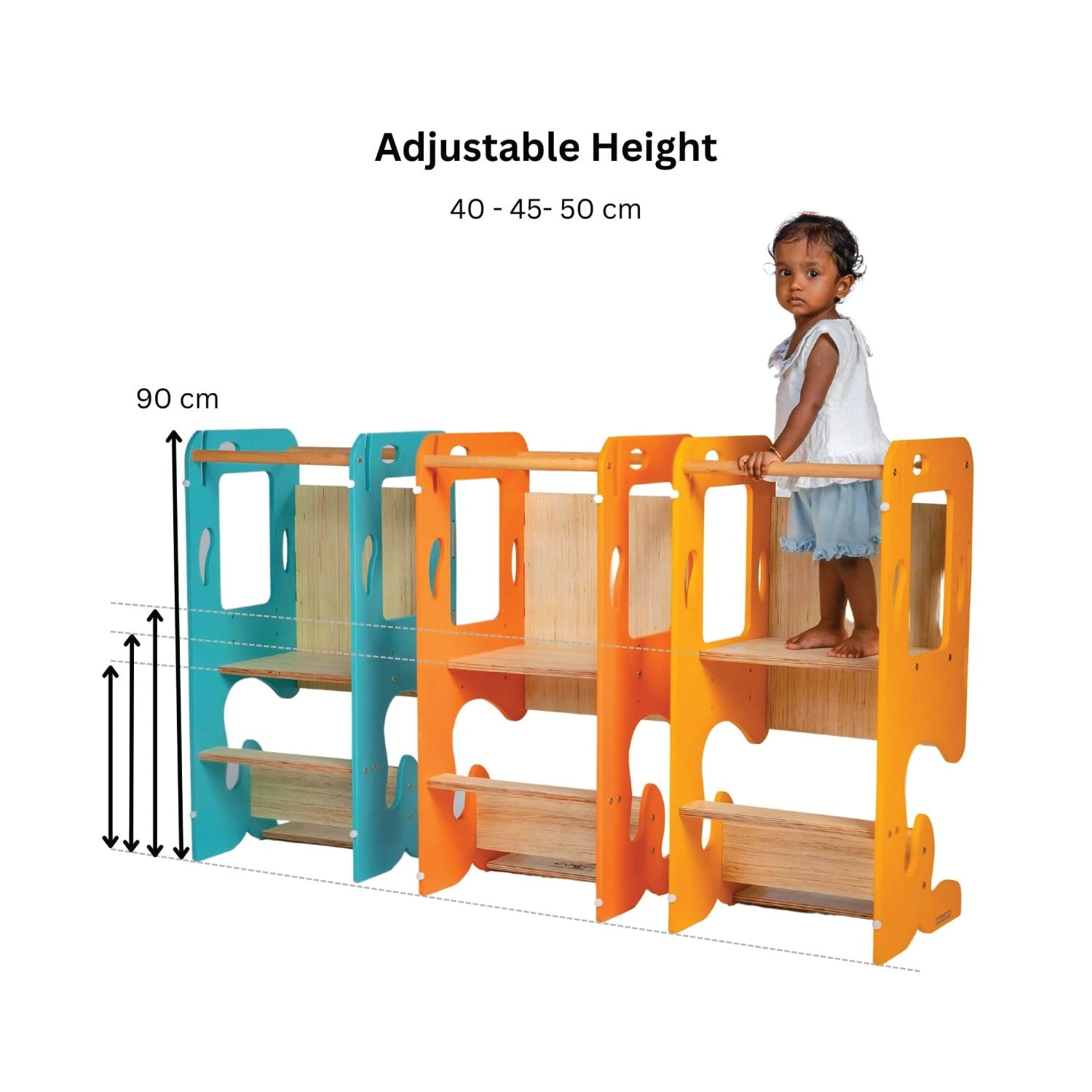 Woodbee Toys Kitchen Helper and Activity Table