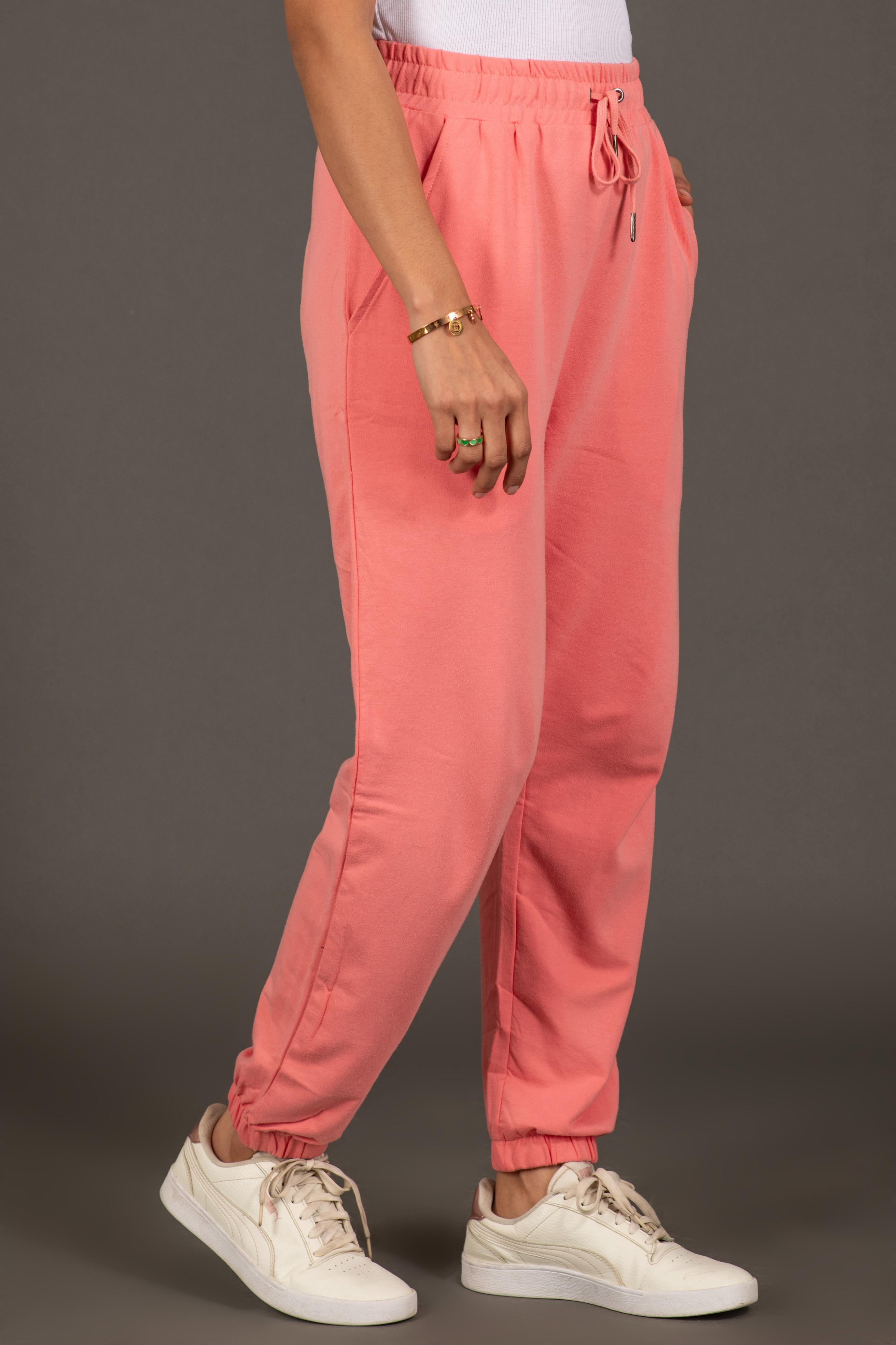 Bambians Women Track Pants-Pink