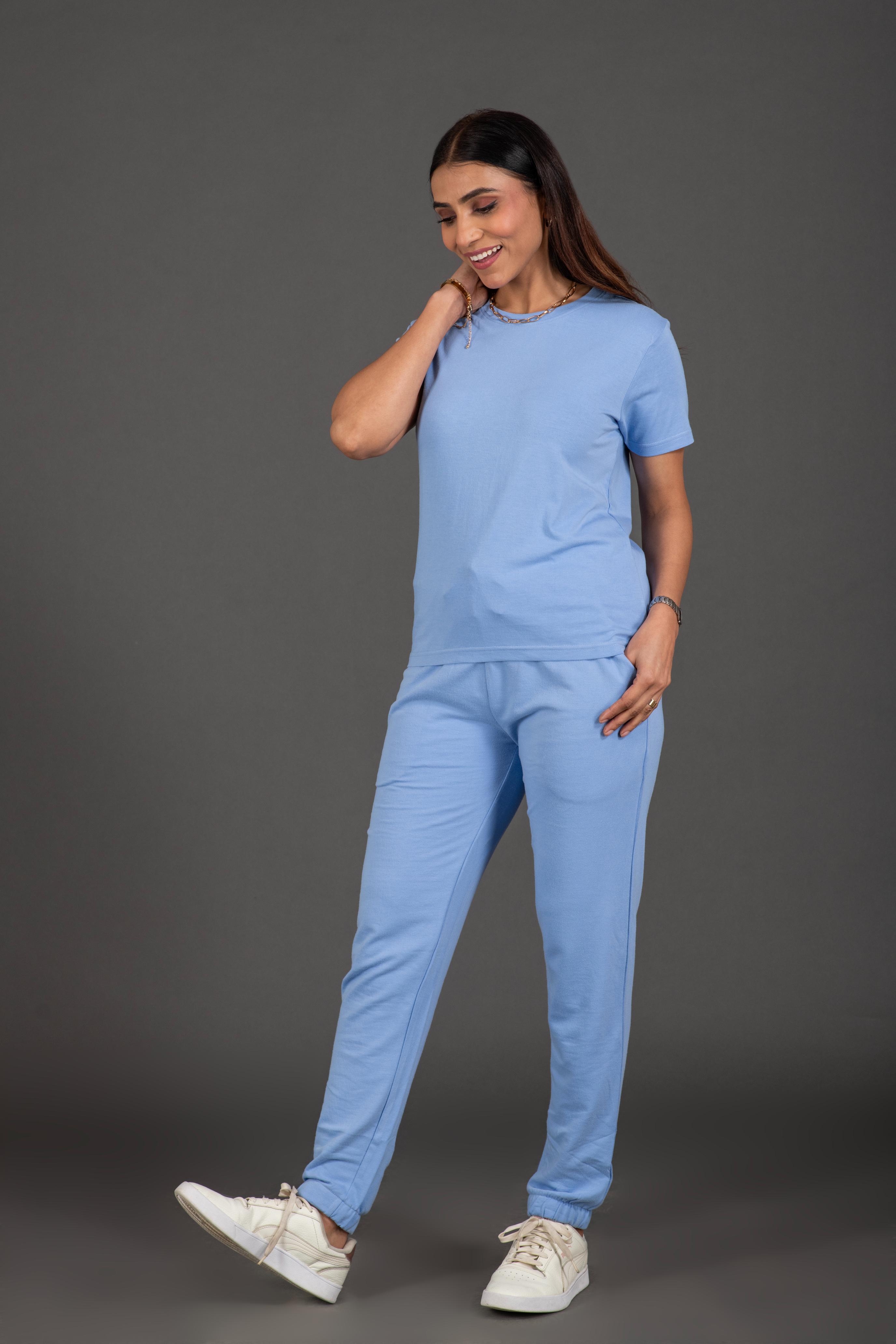 Bambians Women Track Co-ords-Blue