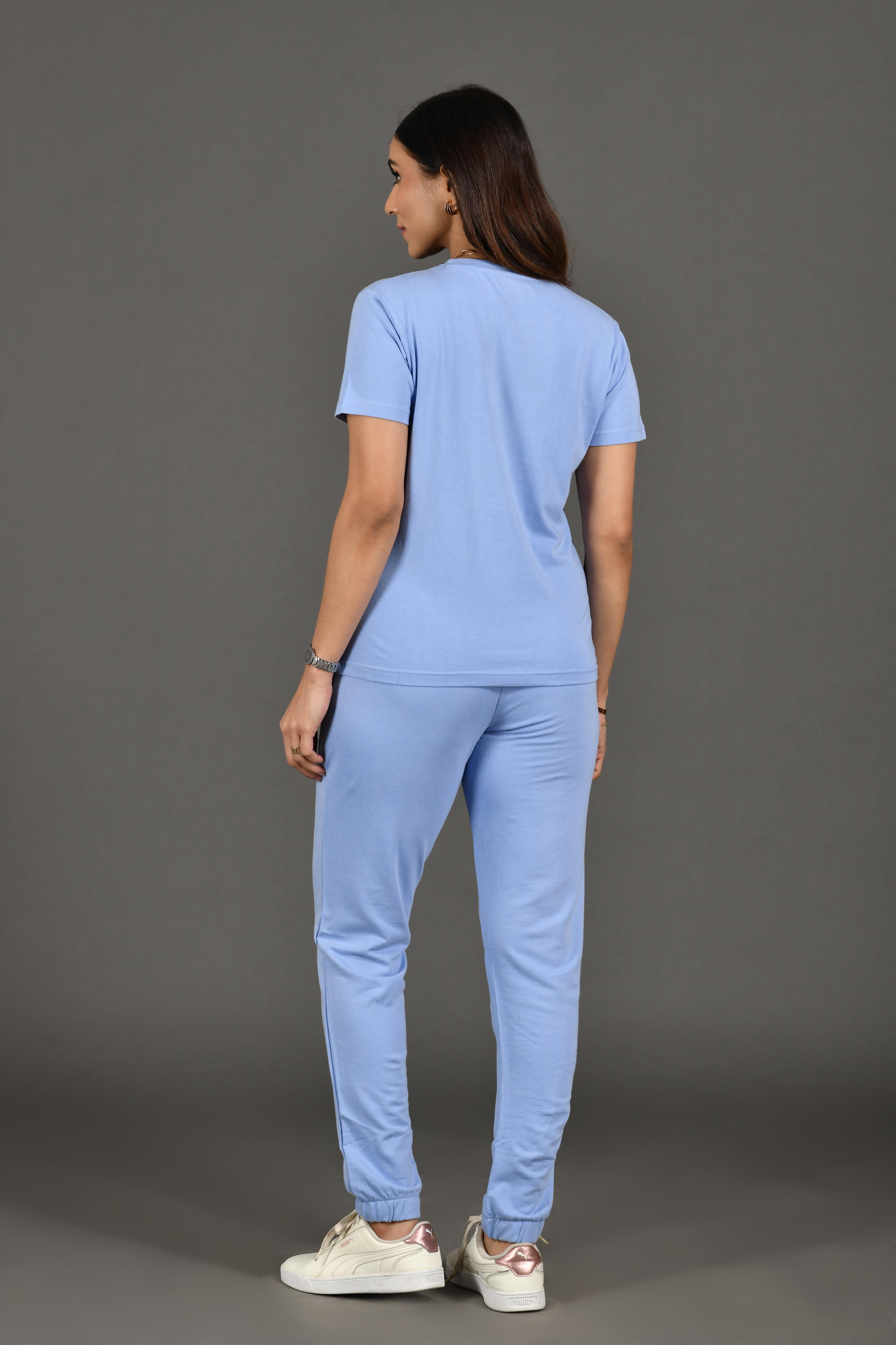 Bambians Women Track Co-ords-Blue