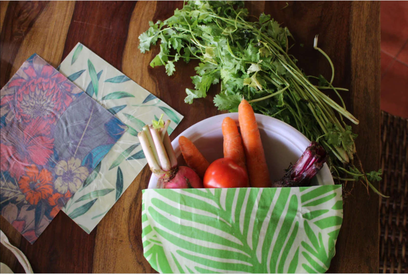 Last Forest Beeswax Food Wrap, Set of 3