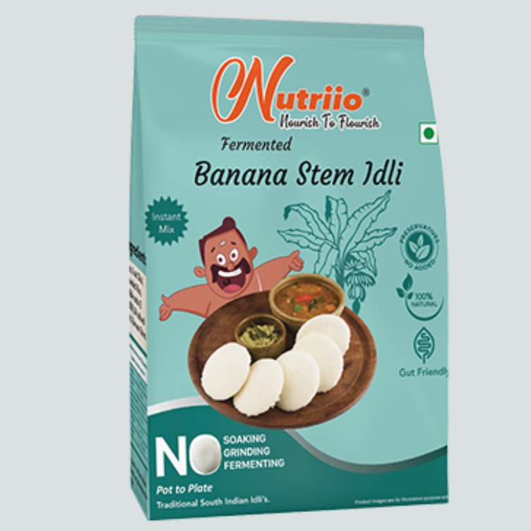 Nutriio Fermented Banana Stem Idli Powder