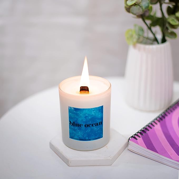 Sosa Candles Blue Ocean Scented Candles For Home Decor and Decoration