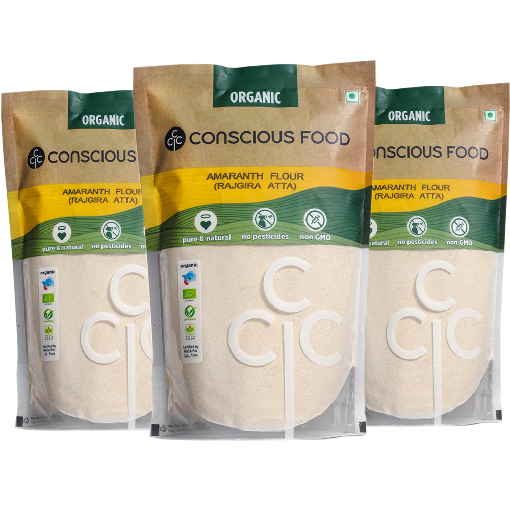 Conscious Food Amaranth Flour (Rajgira Atta) 500g