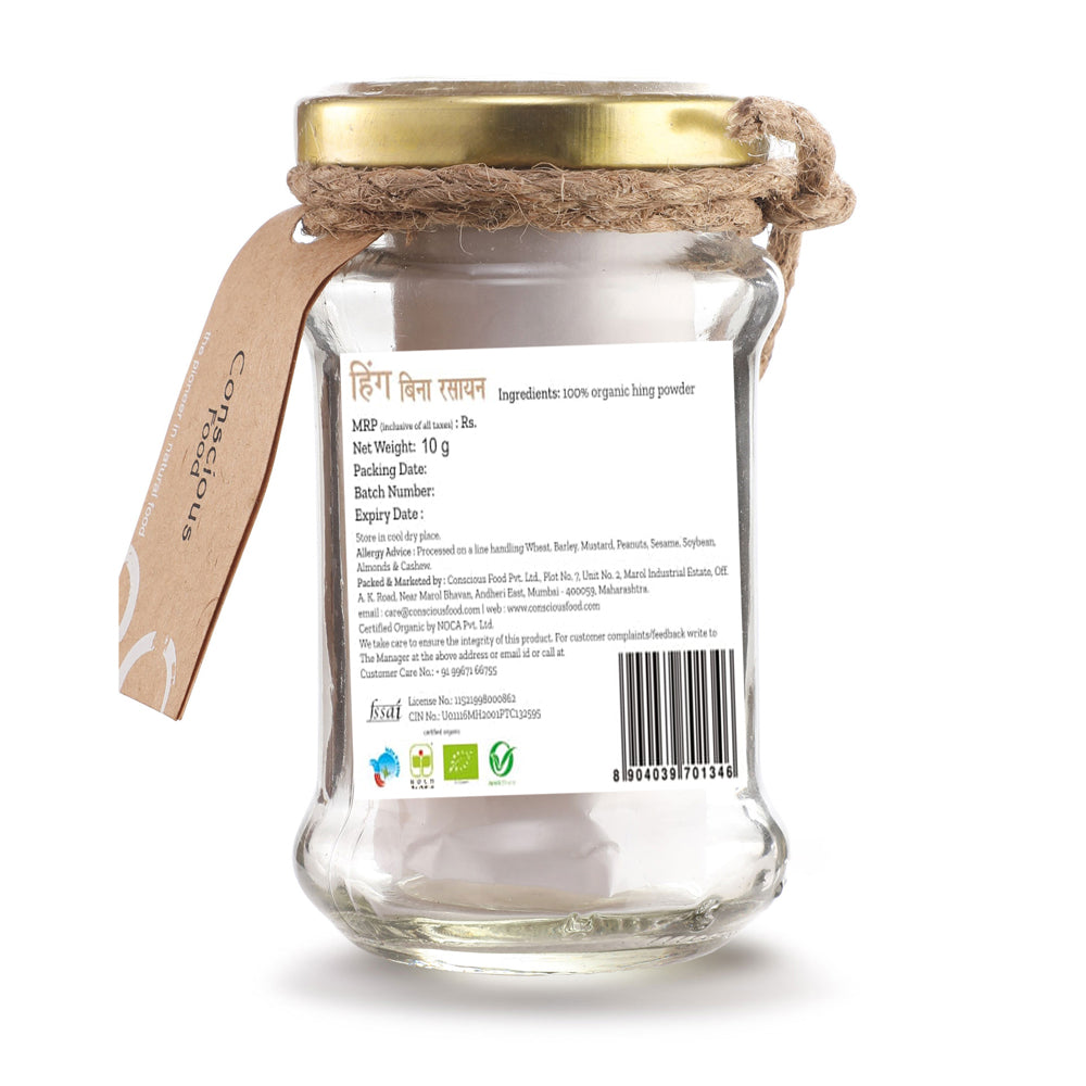 Conscious Food Asafoetida (Hing) 10g