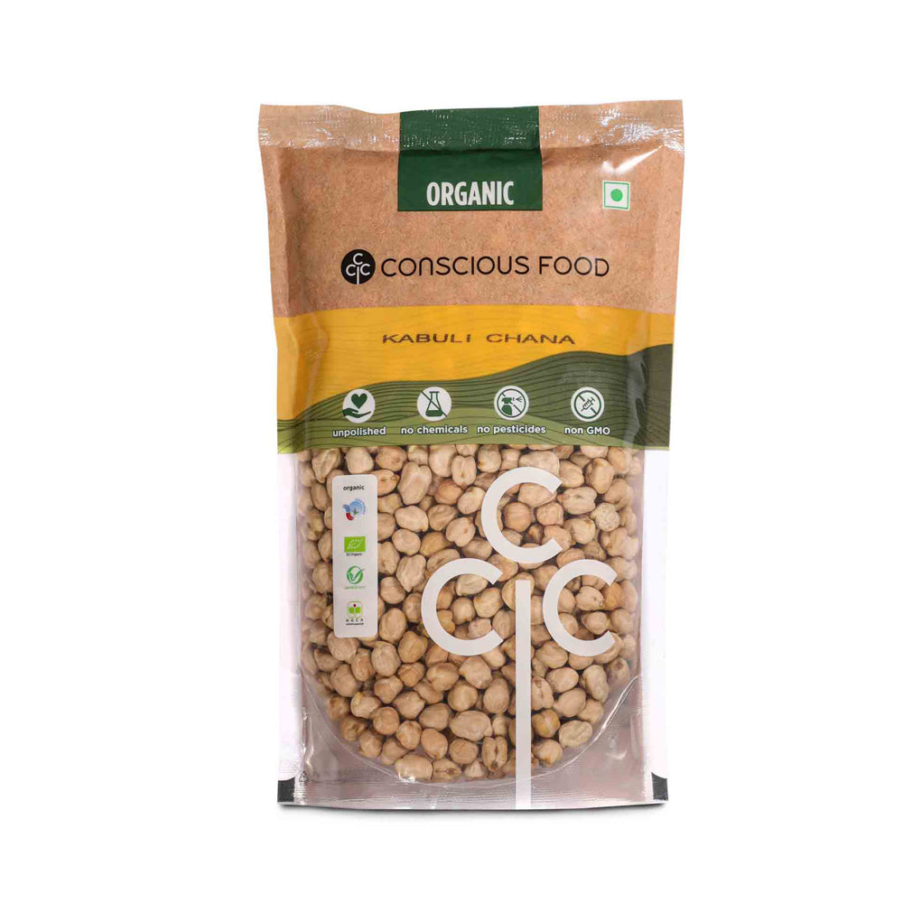 Conscious Food Chickpeas (Kabuli Chana) 500g