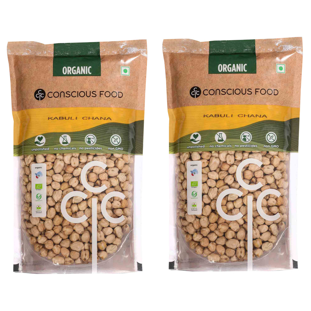 Conscious Food Chickpeas (Kabuli Chana) 500g