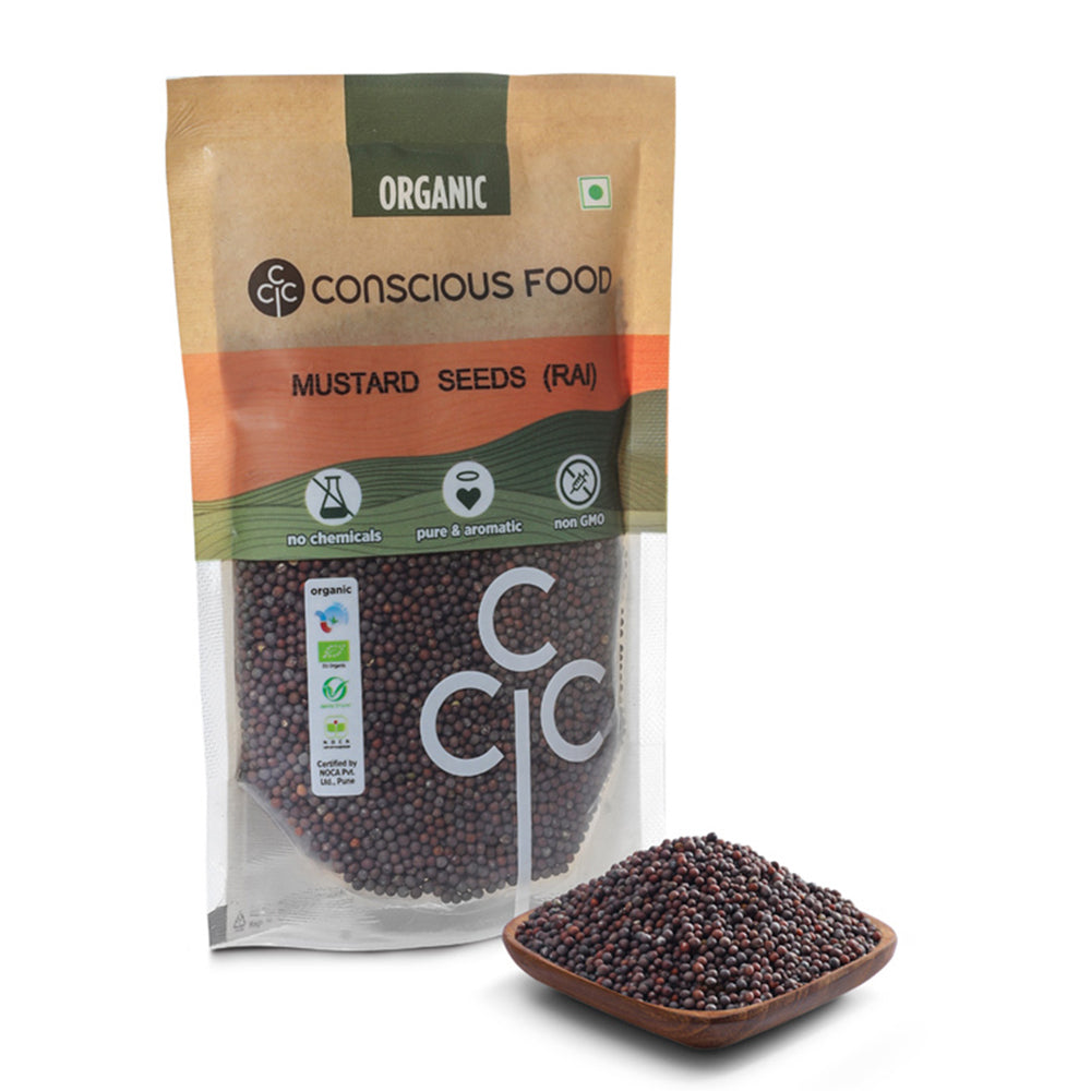 Conscious Food Mustard Seed 100g