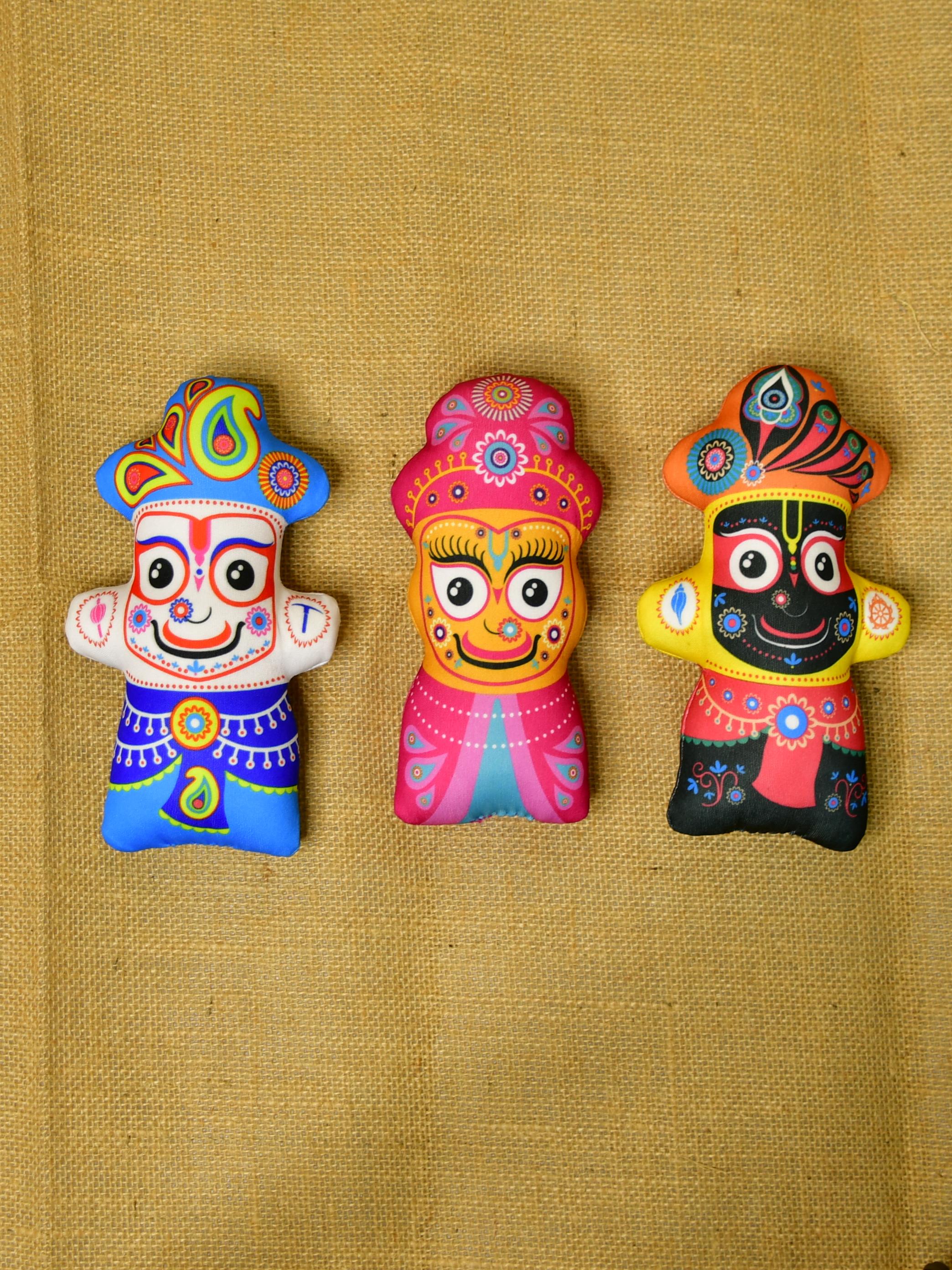 Sowpeace Stitched Cotton Jagannath Trio