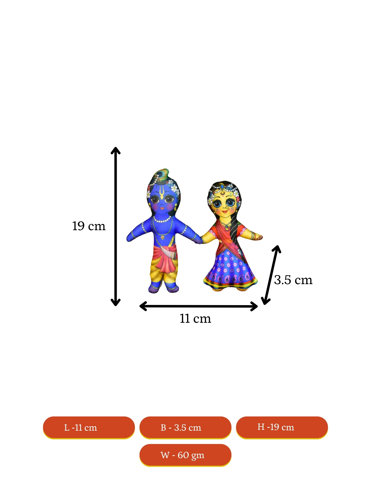 Sowpeace Stitched Cotton Krishna