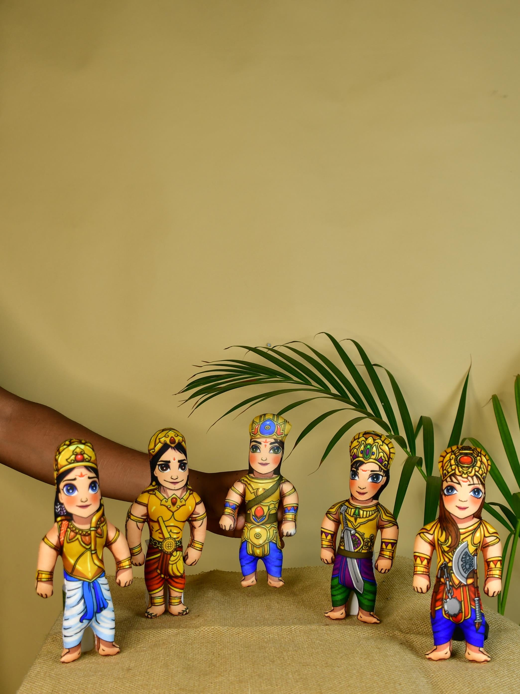 Sowpeace Stitched Cotton Panch Pandava