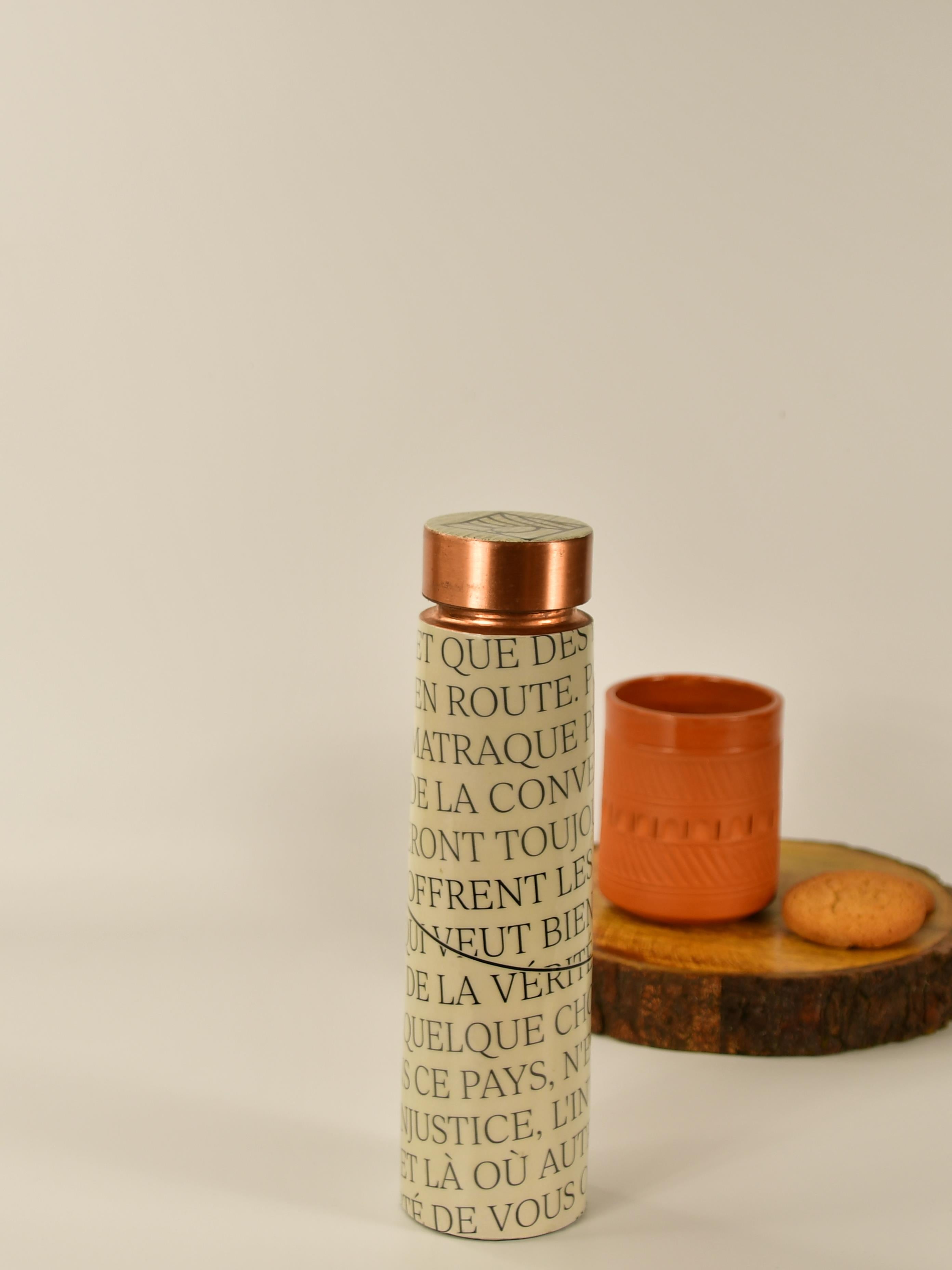 Sowpeace French vocabulary-inspired designer bottle