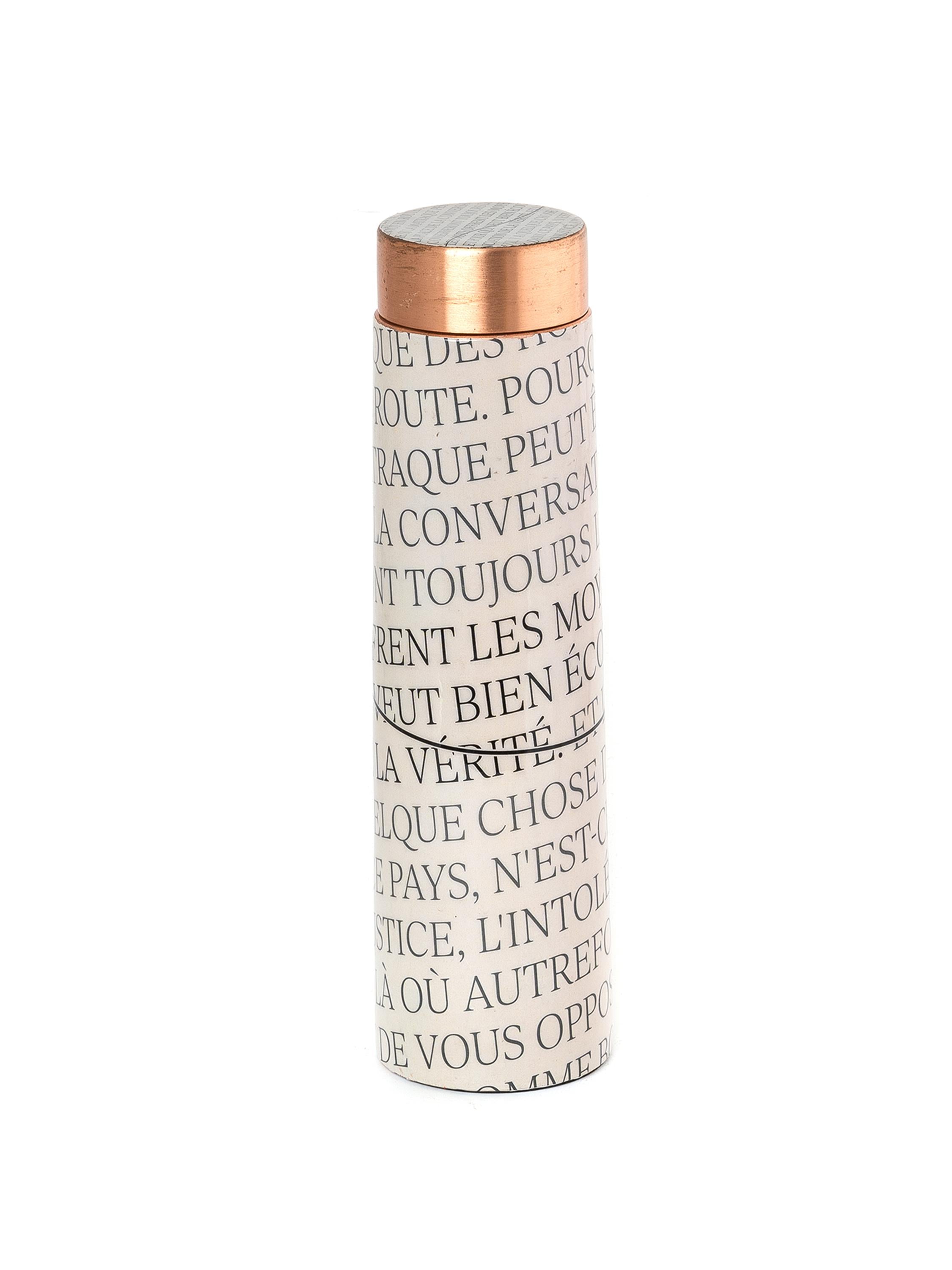 Sowpeace French vocabulary-inspired designer bottle