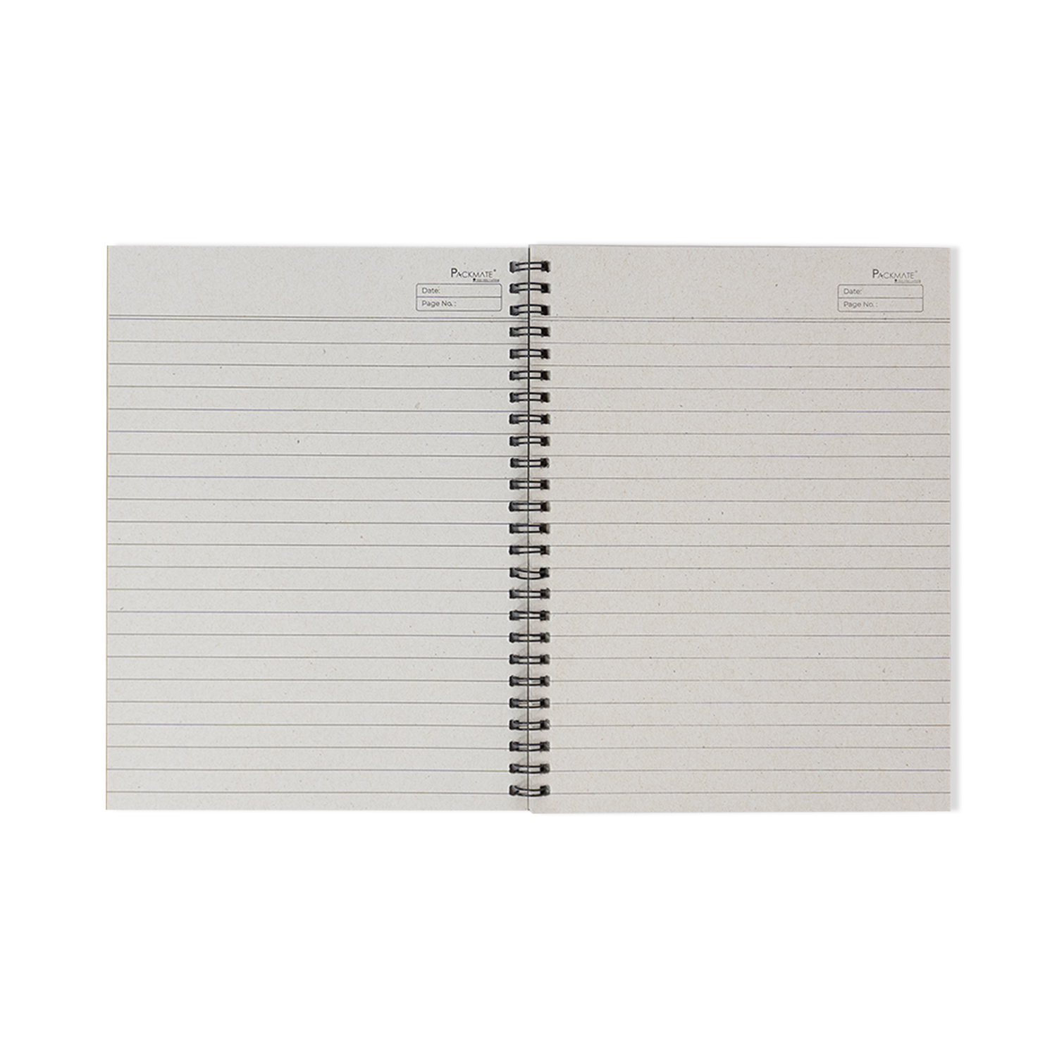 PackMate Spiral Notebook | For Office & Personal Use | Made Using 100% Recycled Paper ( cover design: my little brown book of life lessons)