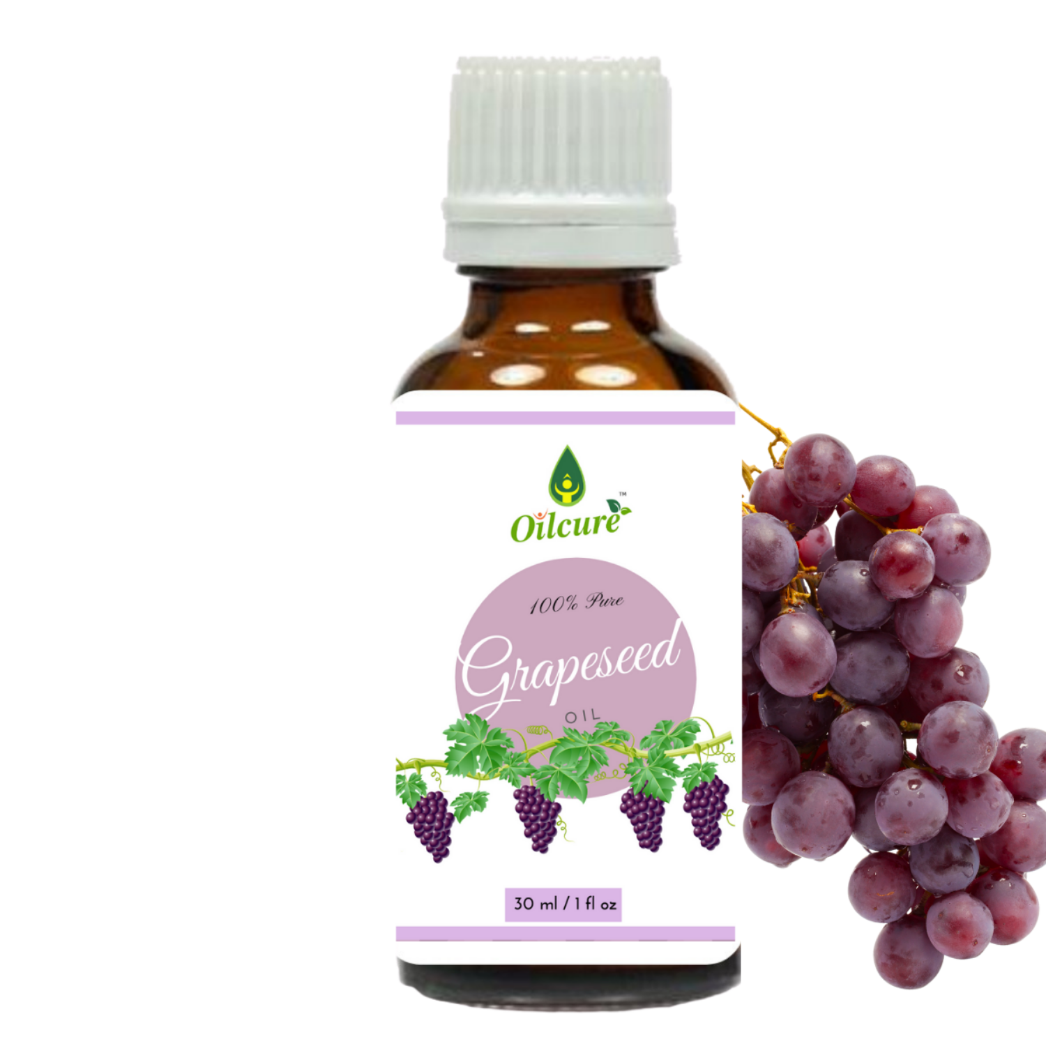 Oilcure Grape Seed Oil - 30 ml