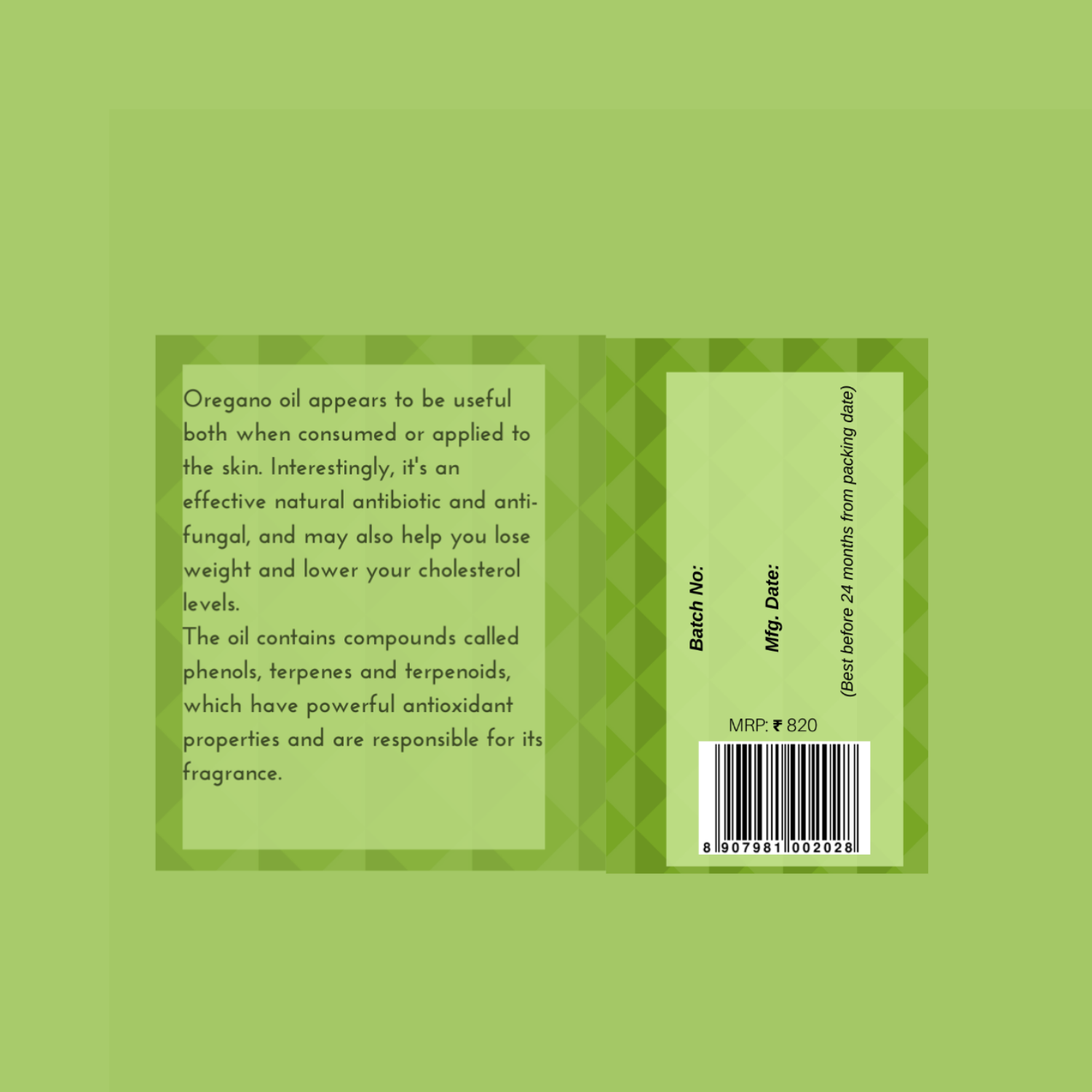 Oilcure Oregano Oil - 30 ml