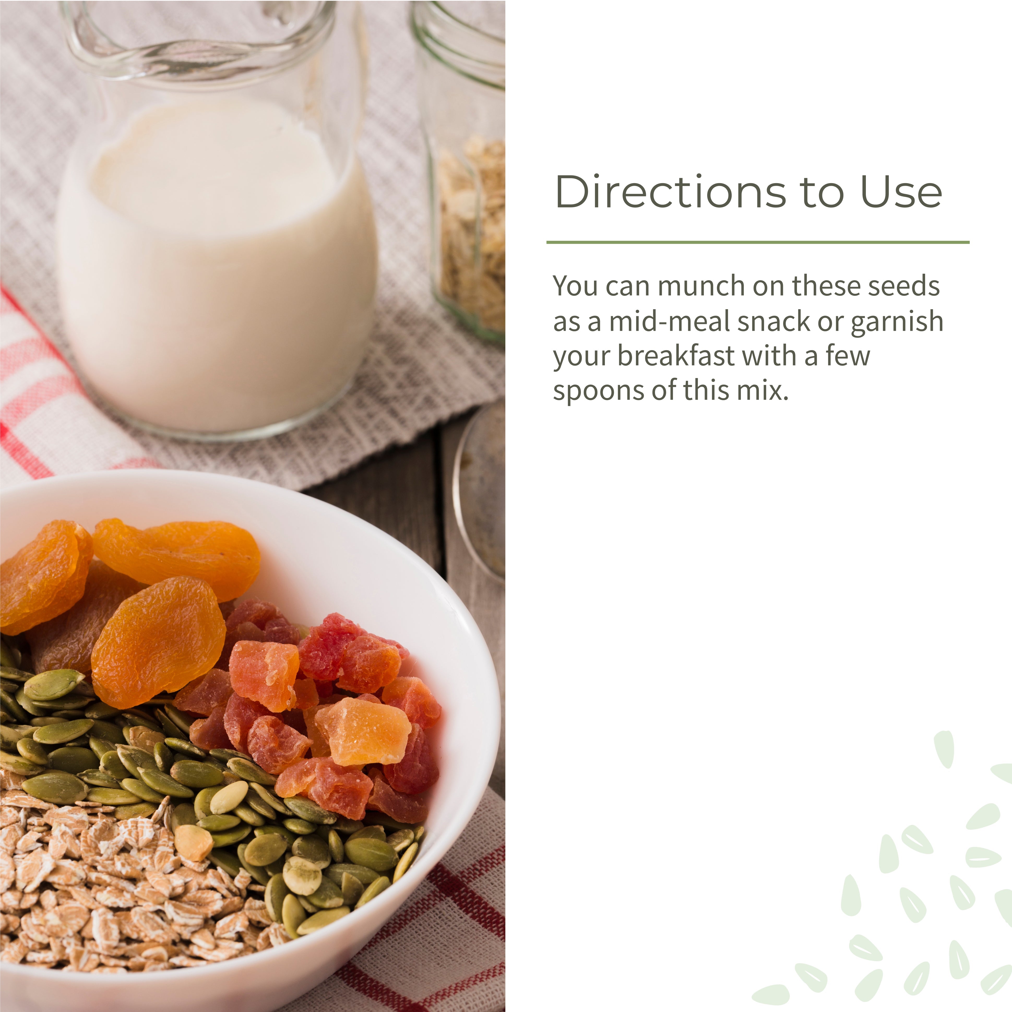 Ecotyl Seed Mix | Sunflower, Pumpkin, and Watermelon Seeds | Unroasted | 200g