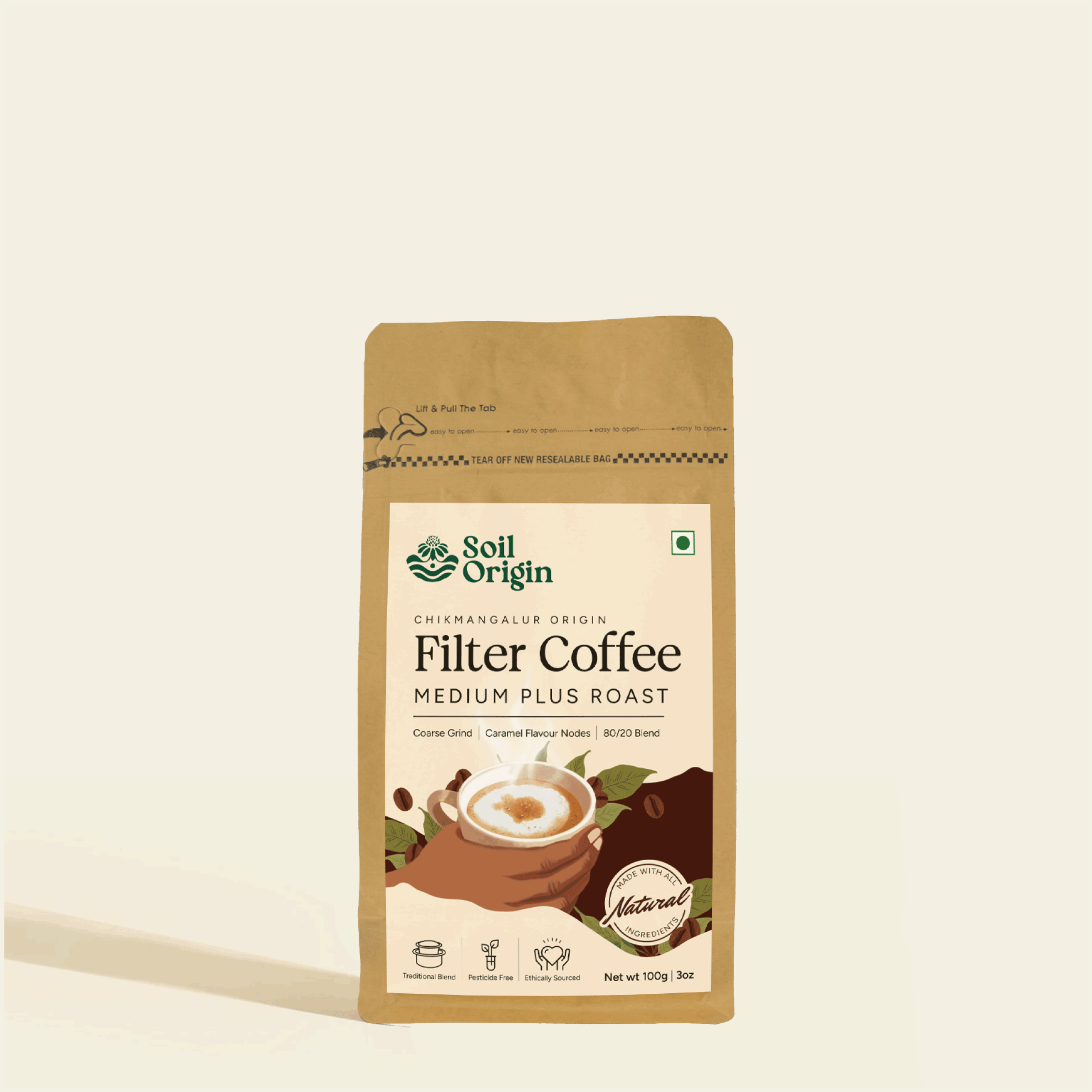 Soil Origin Filter Coffee (Chikmangalur Origin)