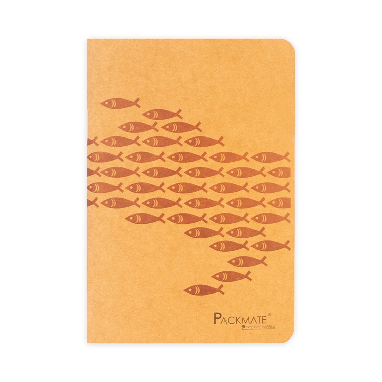 Packmate Notepad | Made Using 100% Recycled Paper | 100 pages per Note pad ( cover design: Fish )