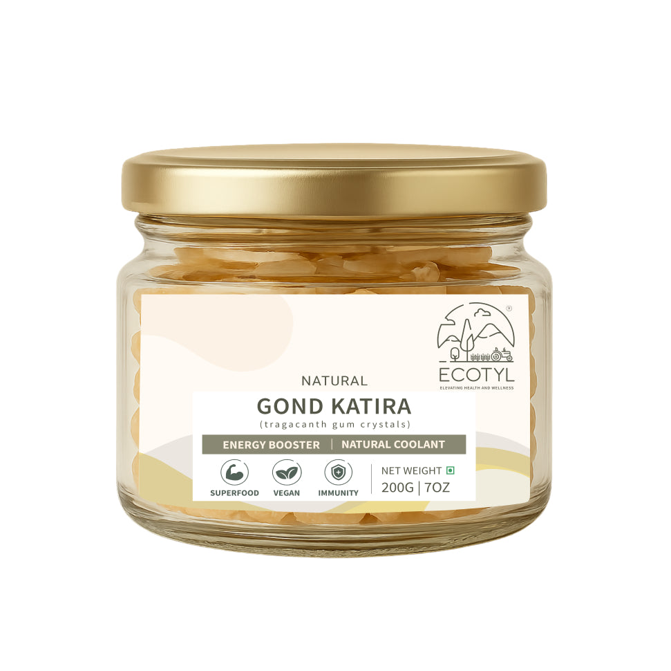 Ecotyl Gond Katira | Natural Cooling Gum | Supports Digestion | 200g