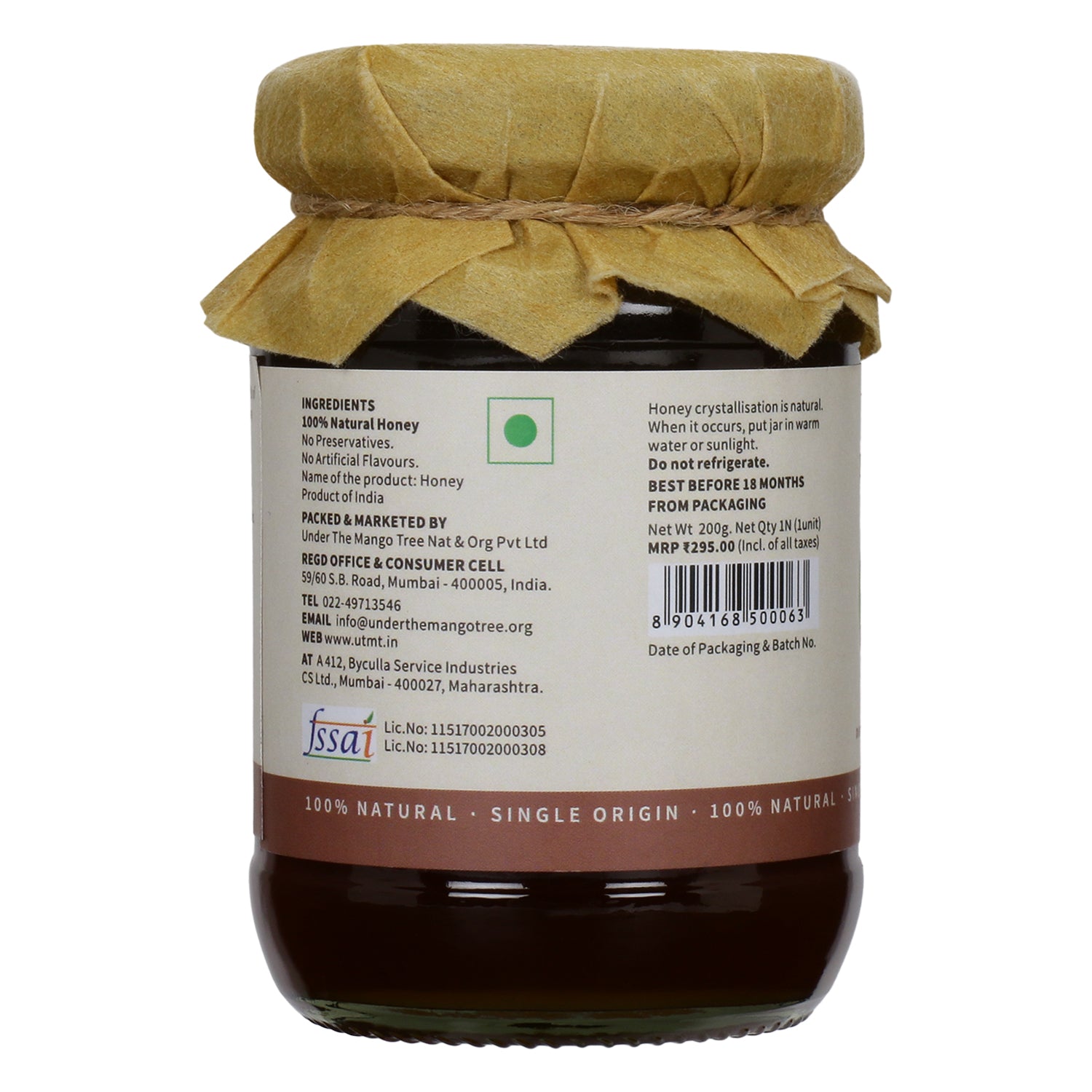 Under The Mango Tree - Himalayan Flora Honey