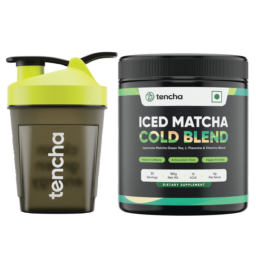 Tencha Iced Matcha Energy Drink, 30 Servings Jar, 180 GM
