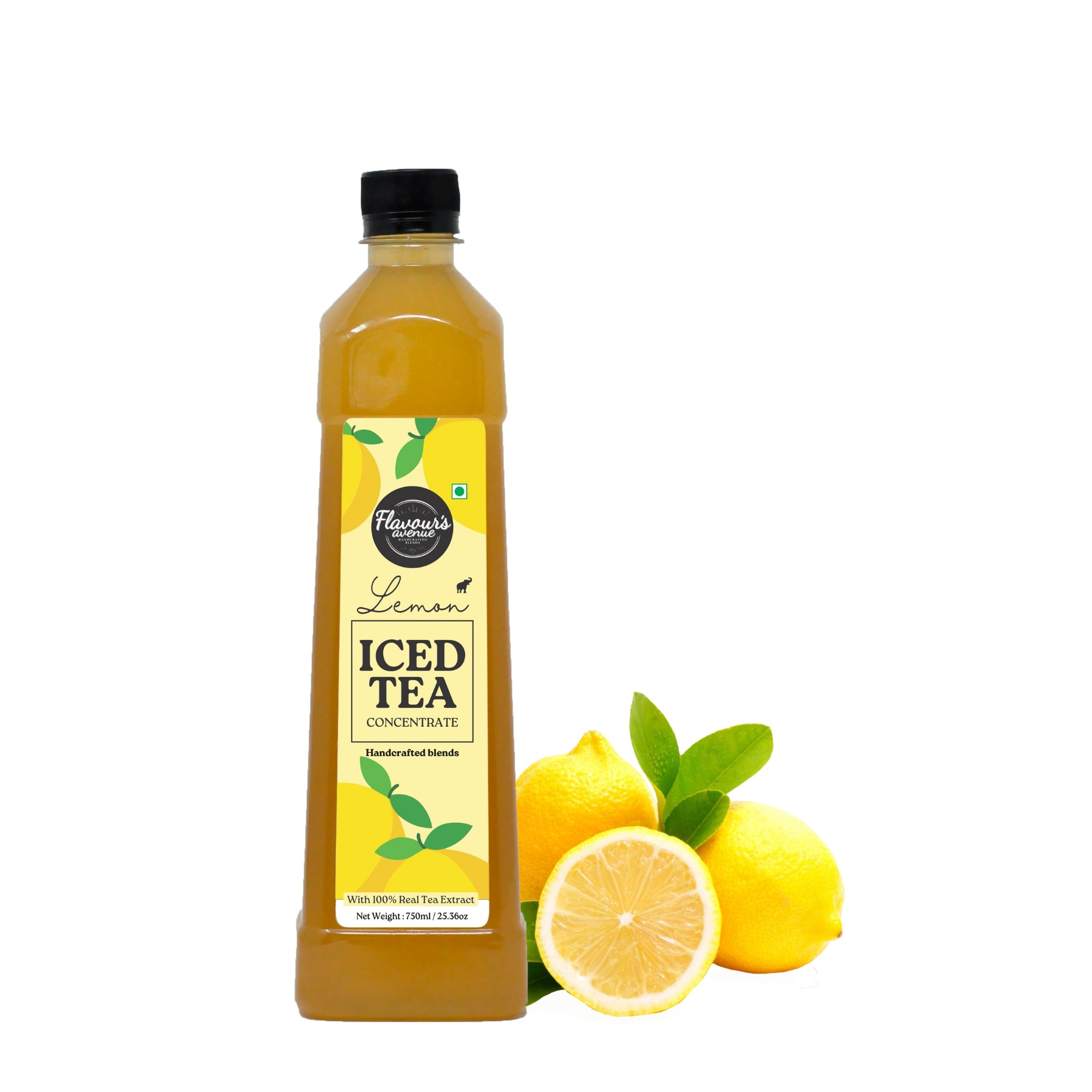 Flavours Avenue Lemon Iced-Tea Concentrate, 750ml