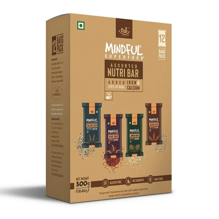 EAT Anytime Millet Variety Box - 6 Bars