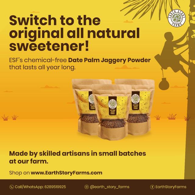 Earth Story Farms Date Jaggery Powder