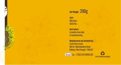 Earth Story Farms Desi Kasundi Bengali Mustard Sauce 200 g