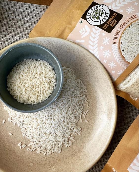 Earth Story Farms Tulaipanji Rice Non-parboiled (Atap) 800 g