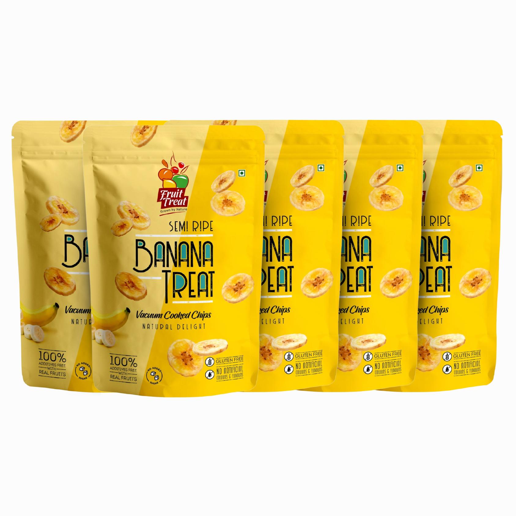 Fruit Treat Banana Treat Pack of 5