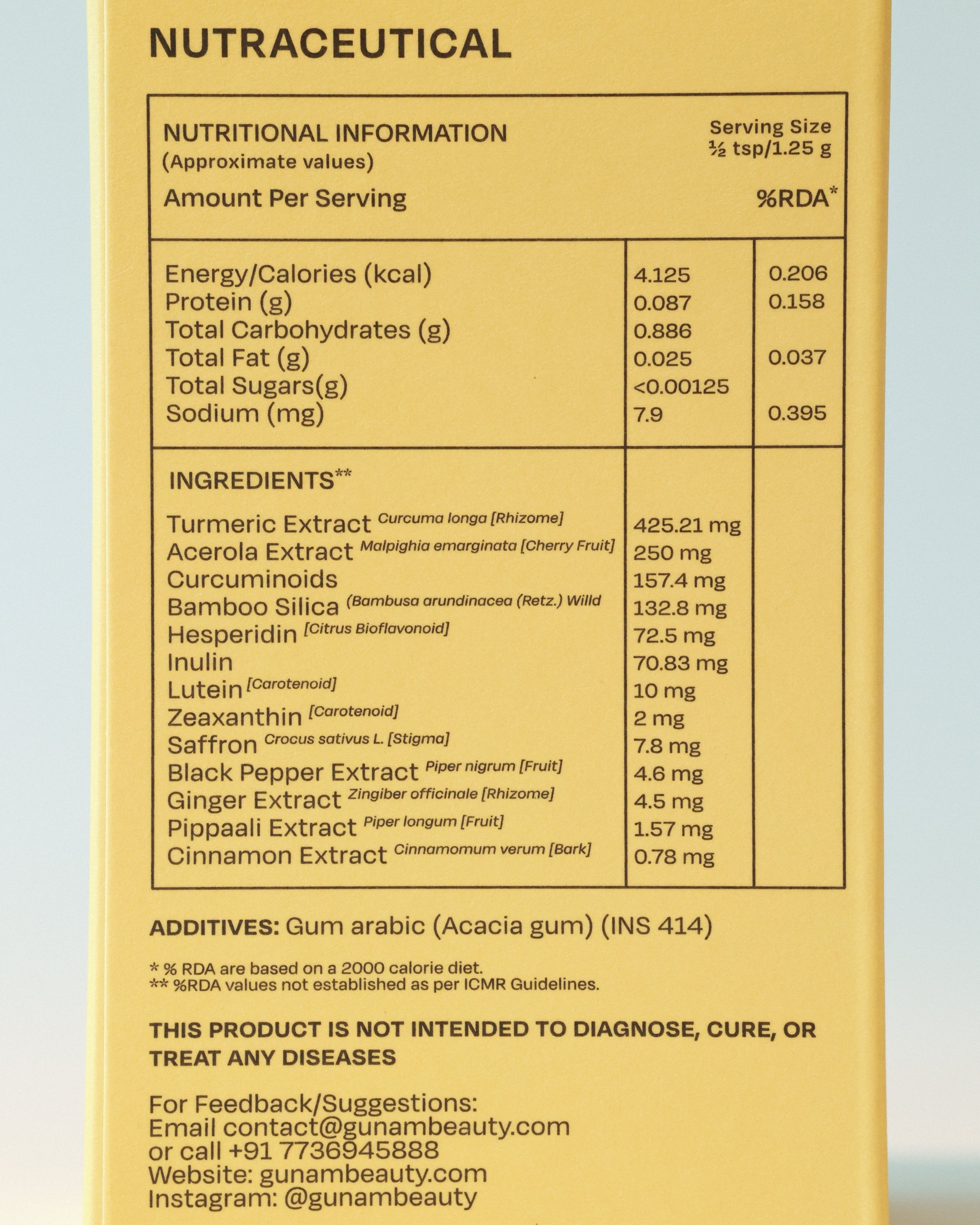 Gunam Golden Glow Blend