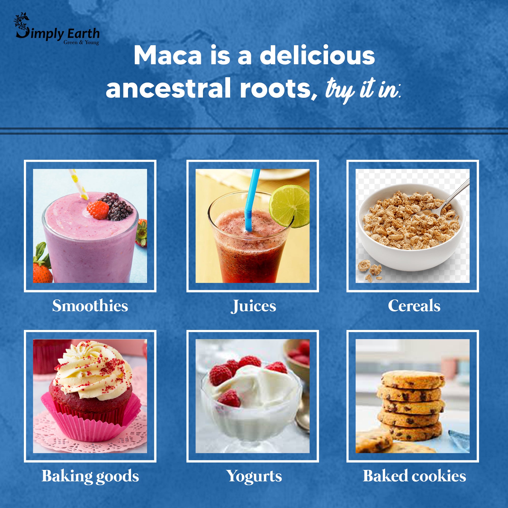 Simply Earth Peruvian Black Maca Root Powder - 100 GM