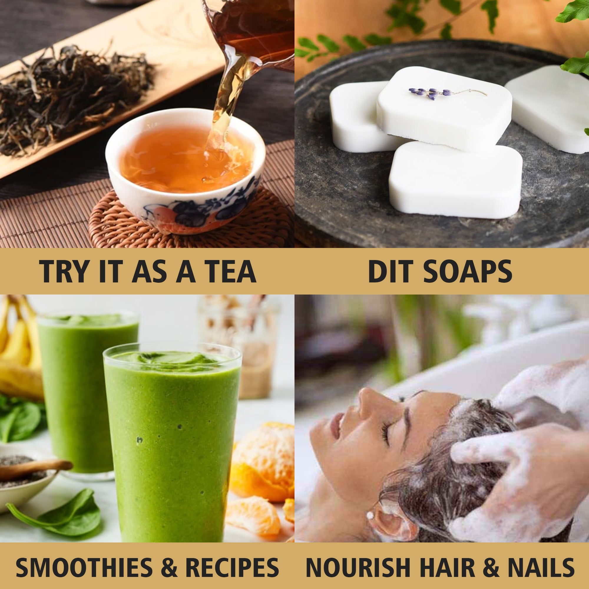 Simply Earth Organic Nettle Dried Leaves powder - 100 GM