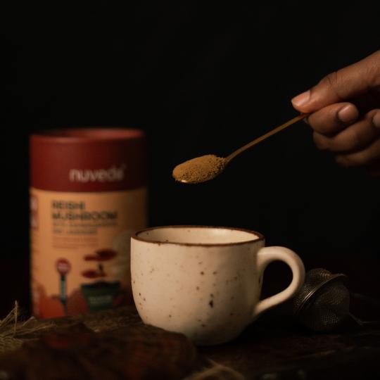 Nuvedo Reishi Mushroom Dual Extract with Ashwagandha and Lavender