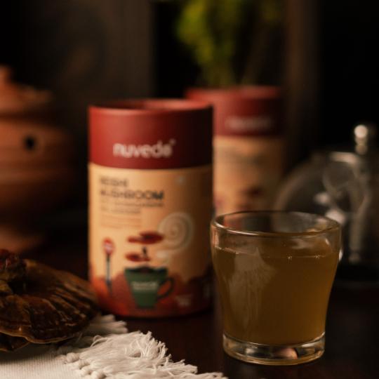 Nuvedo Reishi Mushroom Dual Extract with Ashwagandha and Lavender