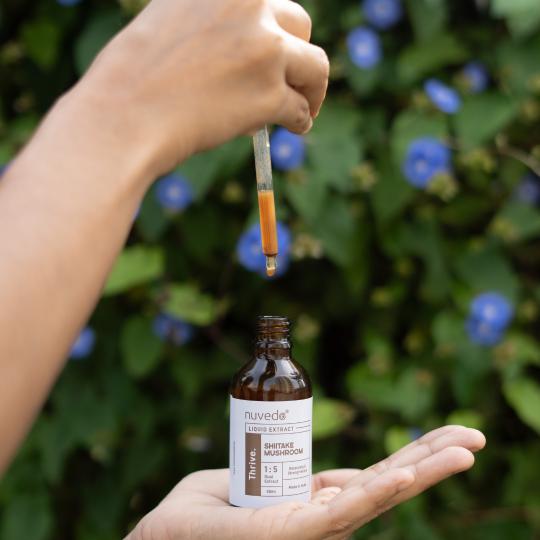Nuvedo Shiitake Mushroom Liquid Extract