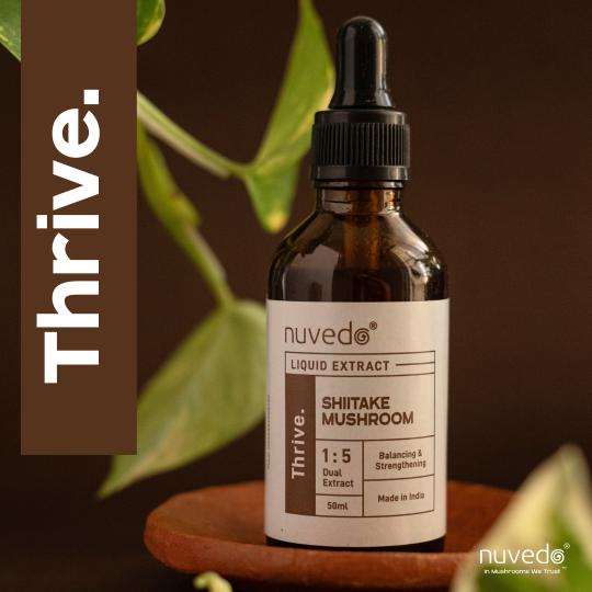Nuvedo Shiitake Mushroom Liquid Extract