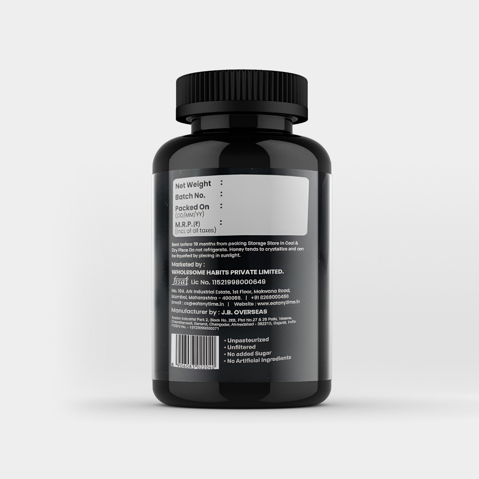 EAT Anytime Natural Raw Honey 250g