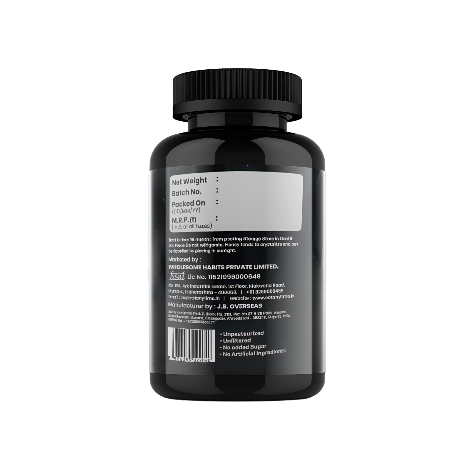 EAT Anytime Natural Raw Honey 250g