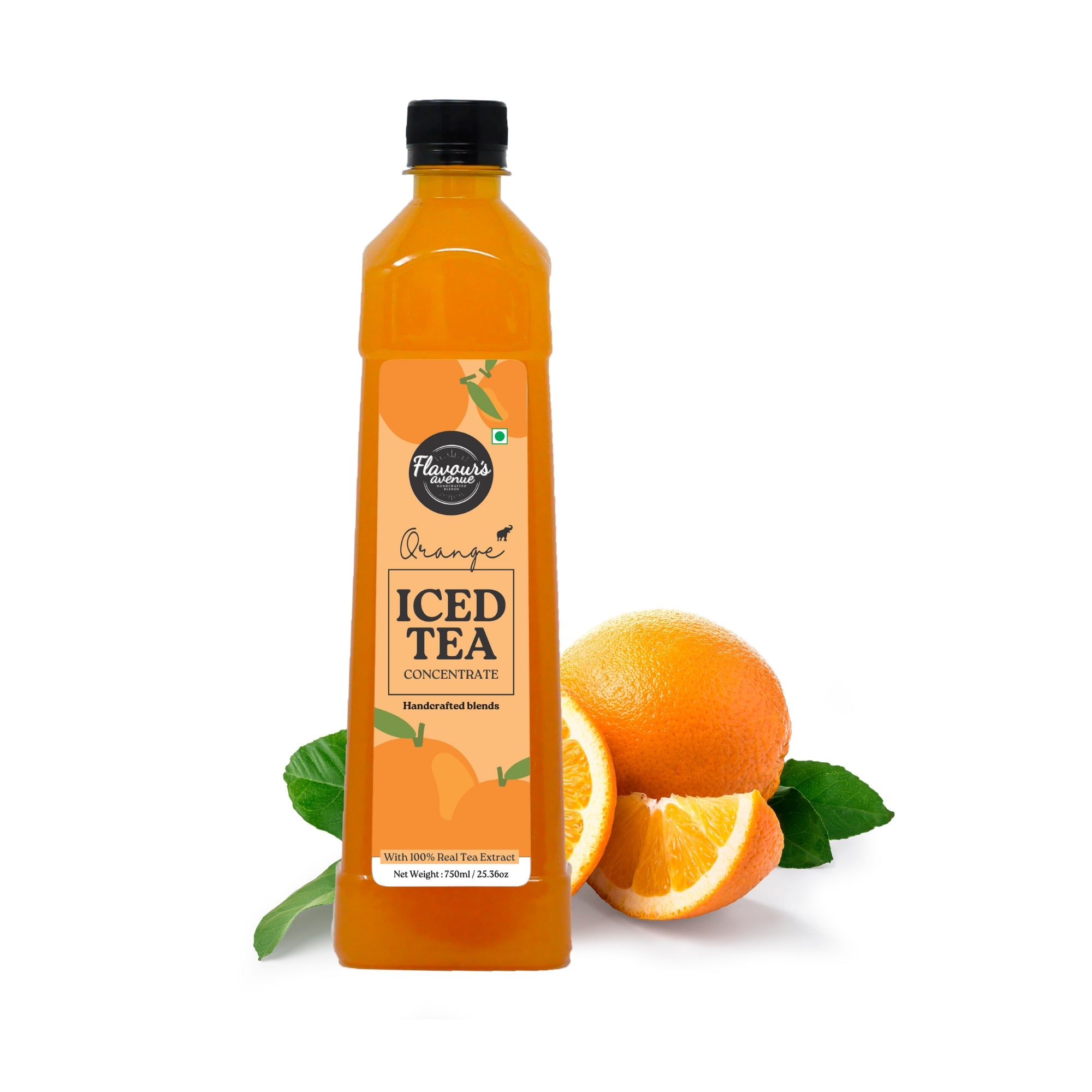 Flavours Avenue Orange Iced-Tea Concentrate, 750ml
