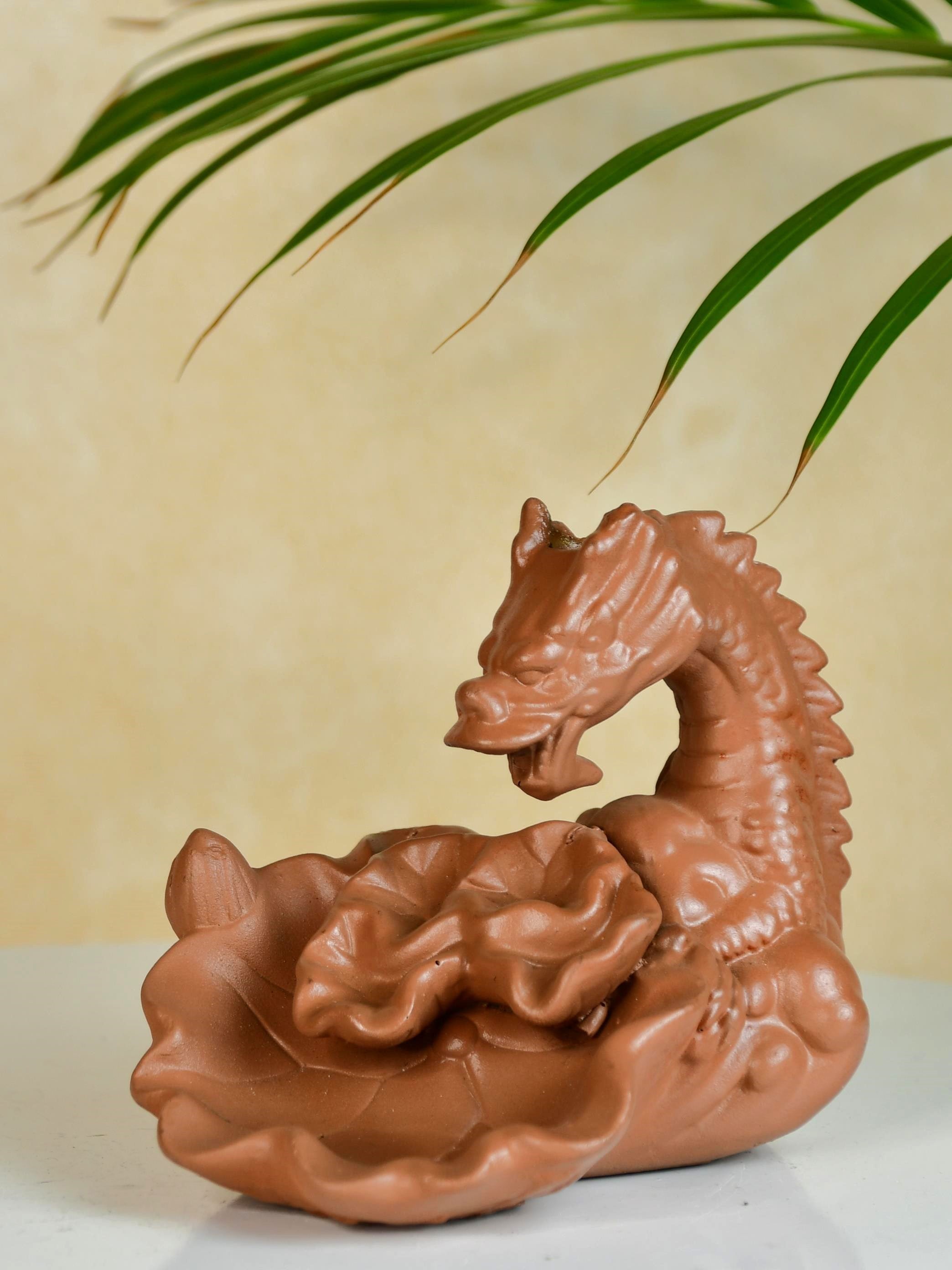 Dragon Smoke Fountain by Sowpeace - Beautiful Resin Showpiece for Home Decor
