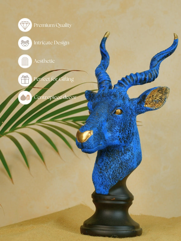 Sowpeace Resin Deer Bust