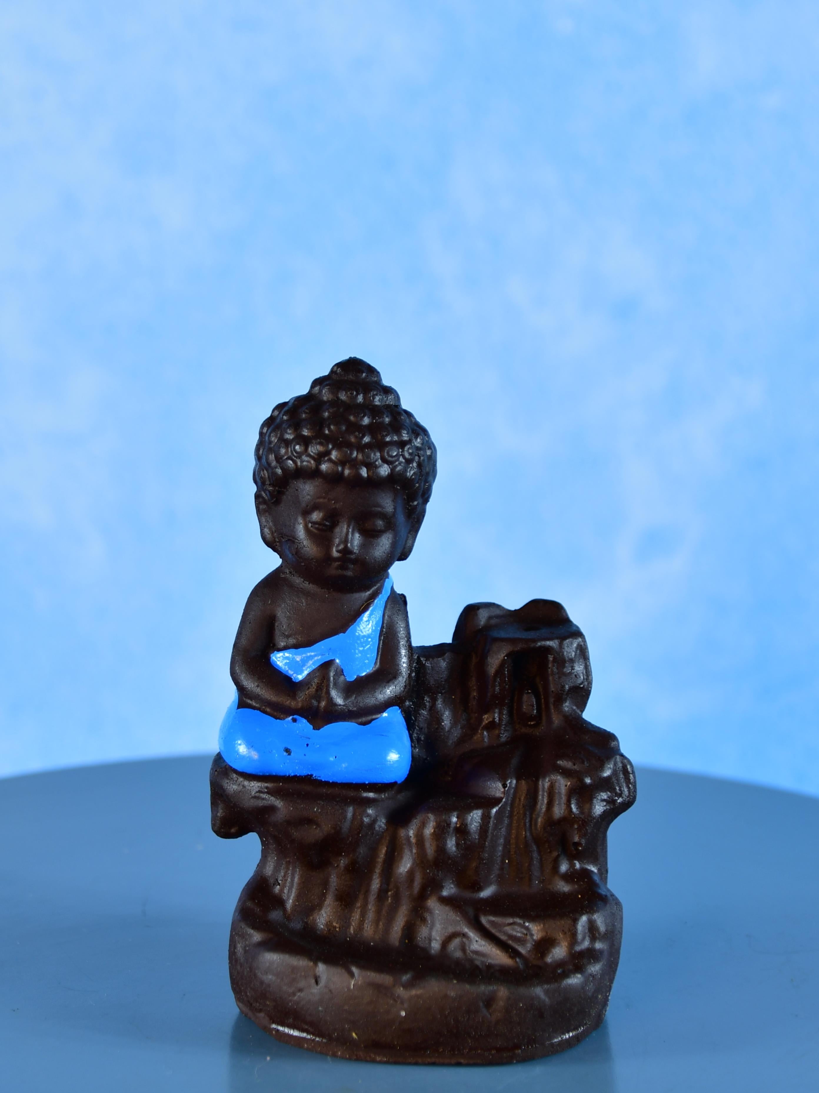 Sowpeace Blue Buddha Smoke Decor