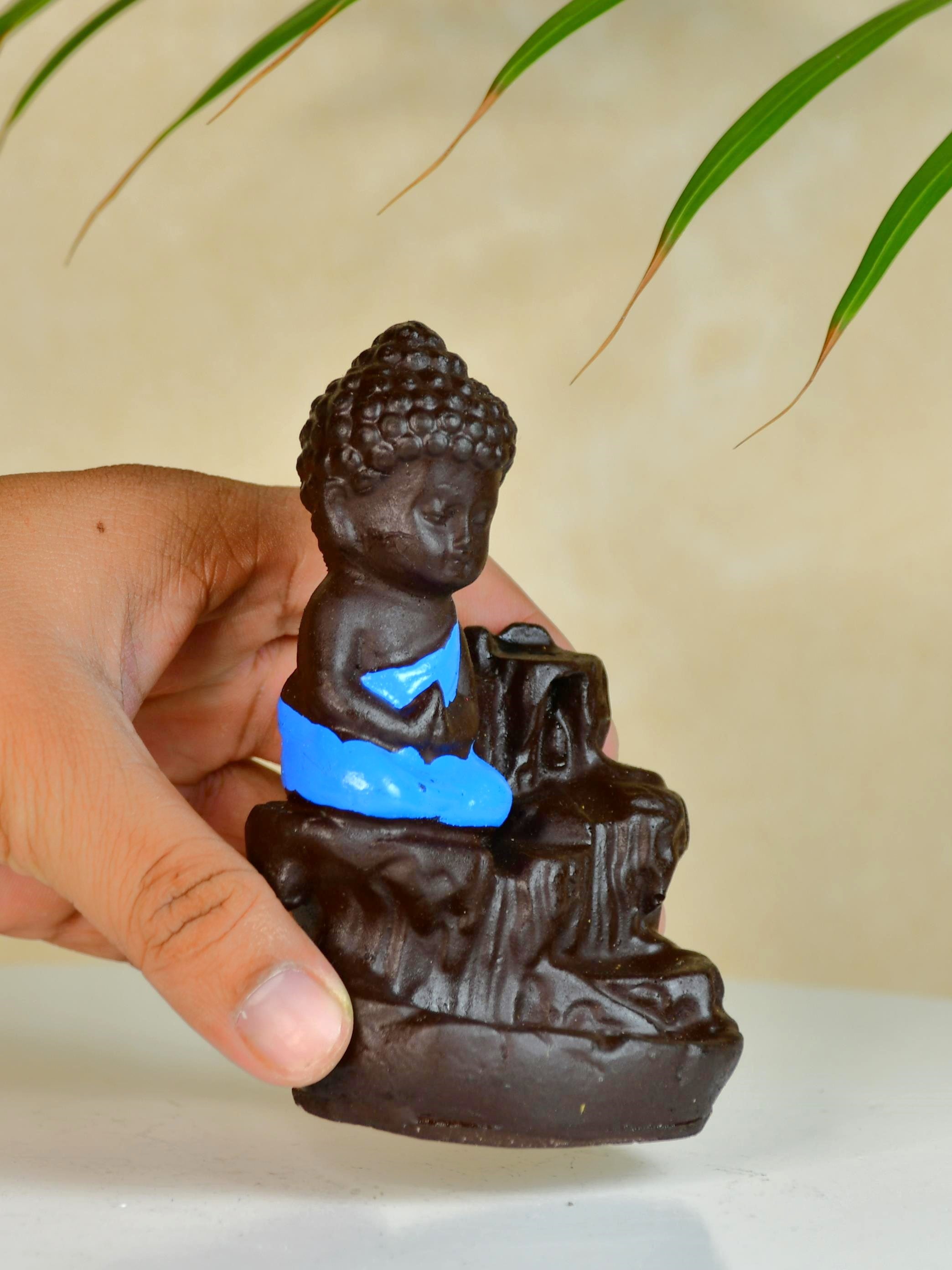 Sowpeace Blue Buddha Smoke Decor