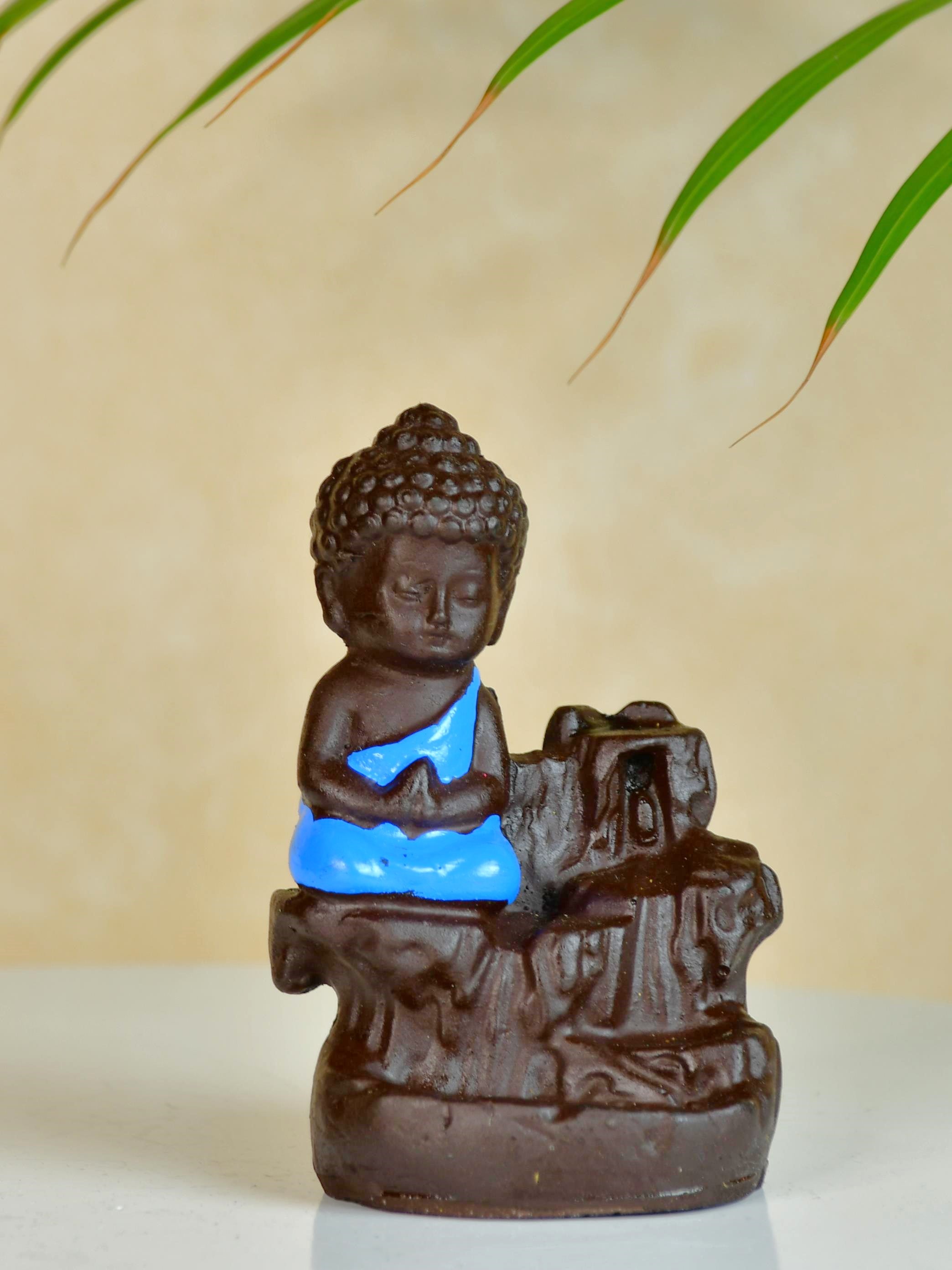 Sowpeace Blue Buddha Smoke Decor