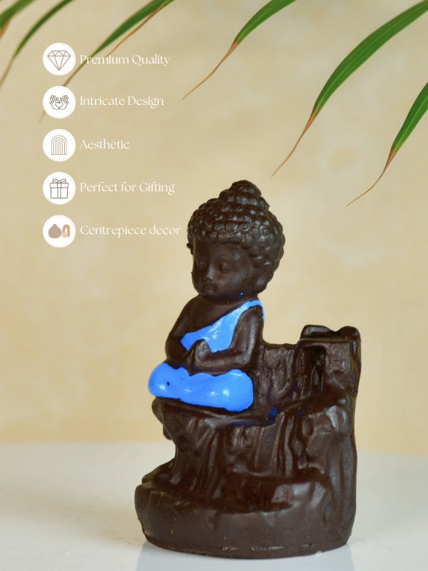 Sowpeace Blue Buddha Smoke Decor
